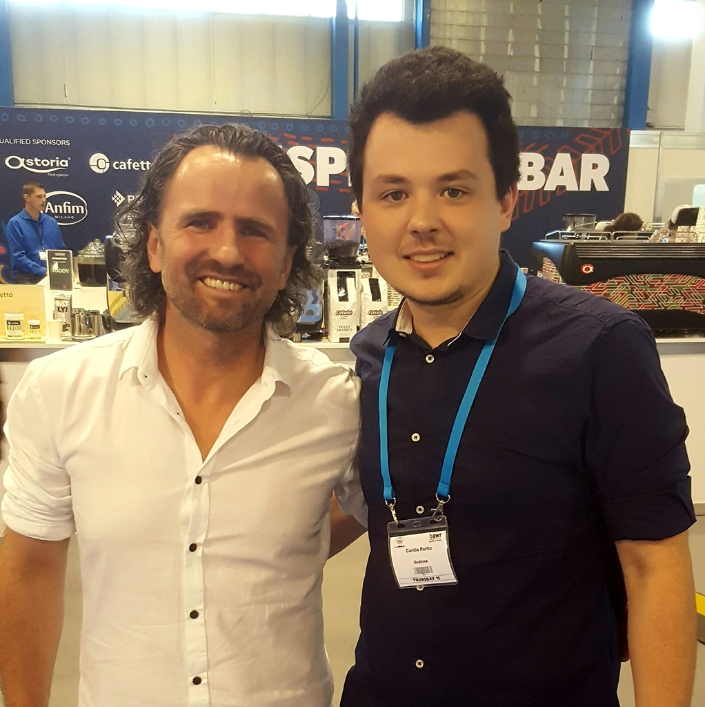 My way to the Barista- ( Barista_ Karlo )