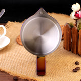 BaristaSpace 1.0 Coffee Stainless Steel Polished Titanium Latte Art Milk Jug