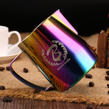 BaristaSpace 1.0 Coffee Stainless Steel Polished Titanium Latte Art Milk Jug