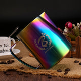 BaristaSpace 1.0  Sandy Rainbow Coffee Milk Pitcher