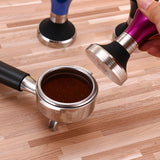 New Stainless Steel 58mm Smart Adjustable Handle Coffee Tamper