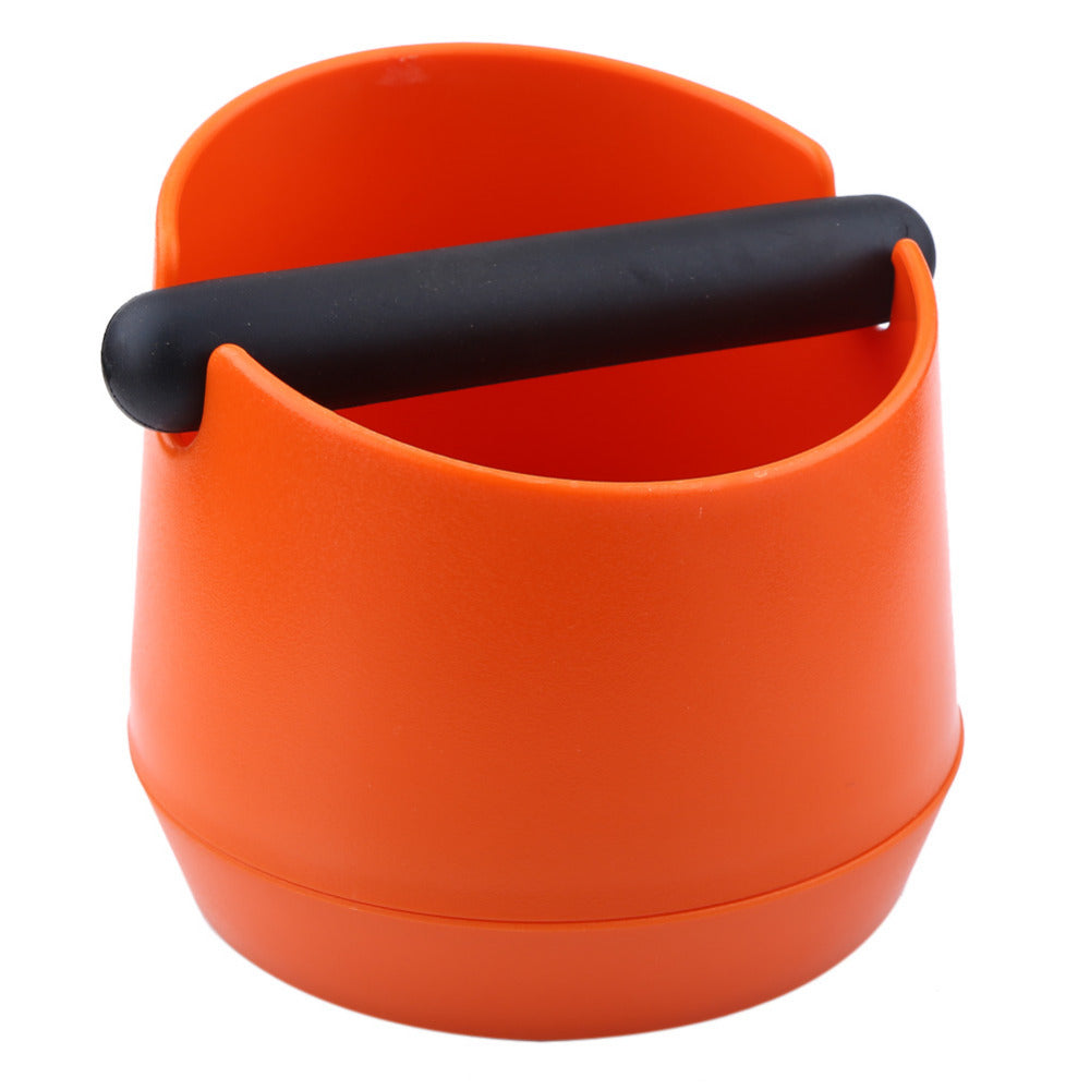 Knock Box Per Caffè Espresso – Contenitore Antiurto Con Barra Rimovibile E Base Antiscivolo – 15,2 Cm – ABS Nero
