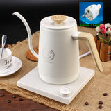 BaristaSpace 1 L Smart Temperature Controlled Electric Coffee Kettle