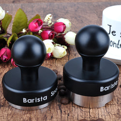 Coffee Espresso Distribution Tool and Palm Tamper Set>BaristaSpace