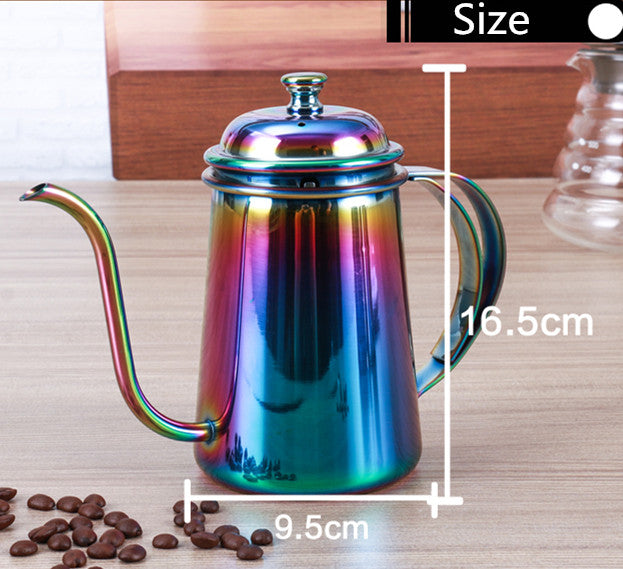 850ML Hand Coffee Drip Kettle Brewing Equipment – BaristaSpace Espresso  Coffee Tool including milk jug,tamper and distributor for sale.