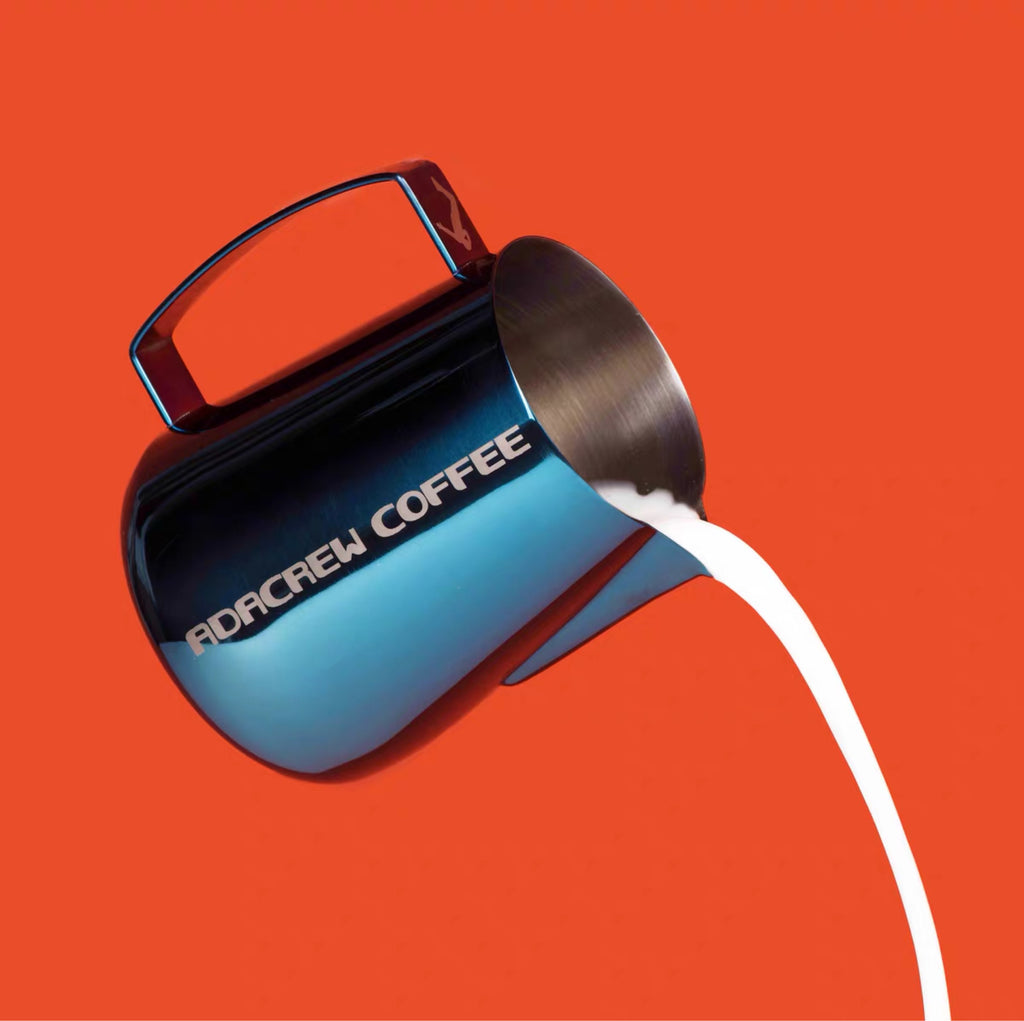 Original Ada Crew 3.0 Titanium Blue-Latte Art Milk Jug+ 2pcs art