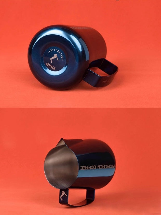 Original Ada Crew 3.0 Titanium Blue-Latte Art Milk Jug+ 2pcs art