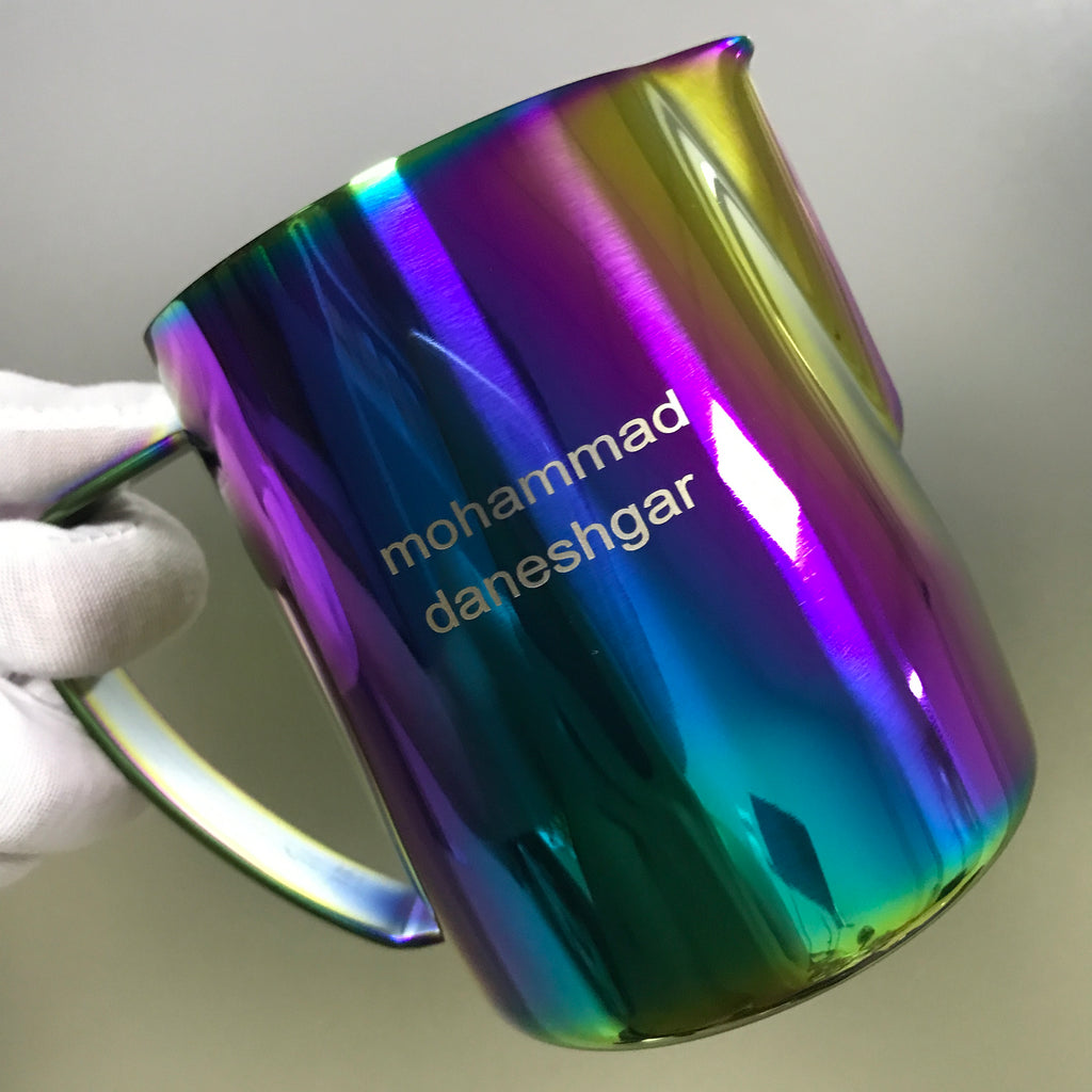 Barista Gear Milk frothing pitcher jug with your customize logo