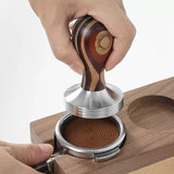 49mm Coffee Tamper With Wood Handle