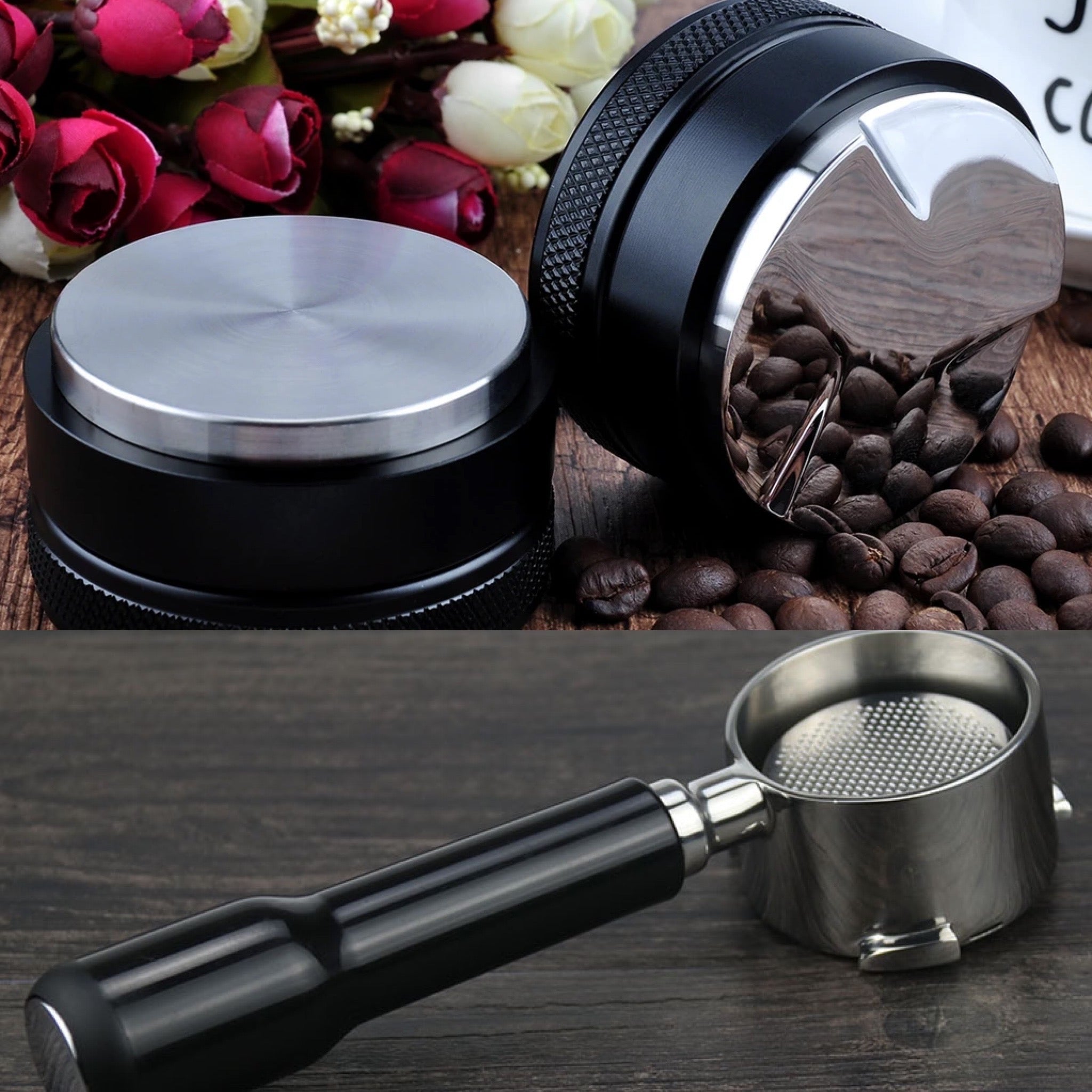 53mm COFFEE TAMPER & PORTAFILTER SET - Thumbnail 2