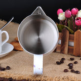 BaristaSpace 1.0 Stainless Steel Coffee Espresso Milk Pitcher With Splash Pattern Mark