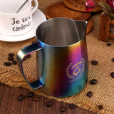 BaristaSpace 1.0  Sandy Rainbow Coffee Milk Pitcher