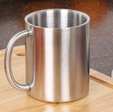 6PCS GENNISSY 304 Stainless Steel Moscow Mule Copper Mugs Beer Coffee Milk Mug