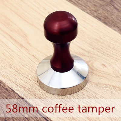 TAMPER DISTRIBUIDOR ACERO INOXIDABLE 58MM - CAFE LA BASTILLA