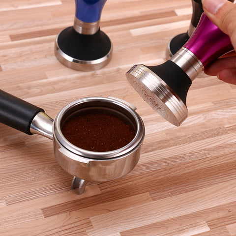 Professional Coffee Tamper ,Coffee Bean Pressing Tool ,Portafilter  Stainless Steel Espresso Tamper for Kitchen ,Shop ,Household Coffee Maker  51mm