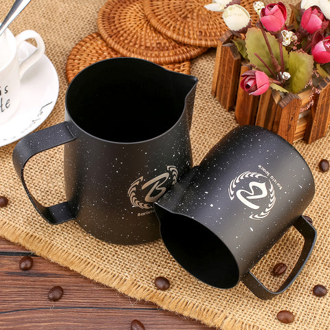 150/350/600/1000ml Stainless Steel Coffee Pot Latte Cup Latte Milk Jug Cup  Kitchen Bar Tool Accessories