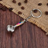 Coffee Tamper + Portafilter Keychain Set Espresso Accessories For Coffeeshop