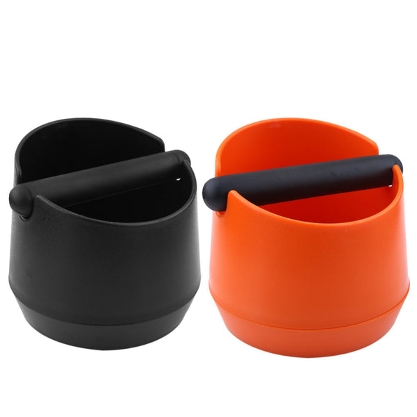 Knock Box Pour Expresso - Poubelle à Marc De Café Avec Barre Amovible - Noir - Design Barista