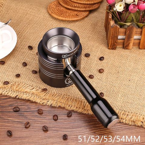 Coffee Dosing Funnel + Tamping Station Set 51/52/53/54 MM