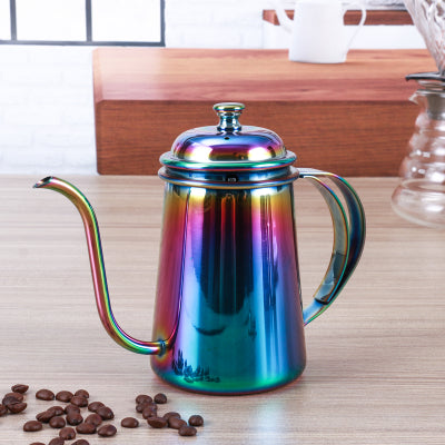 Stainless Steel Coffee Kettle 600ML Hot Water Server – BaristaSpace  Espresso Coffee Tool including milk jug,tamper and distributor for sale.