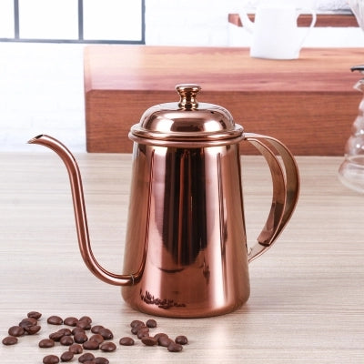 Stainless Steel Coffee Kettle 600ML Hot Water Server – BaristaSpace  Espresso Coffee Tool including milk jug,tamper and distributor for sale.