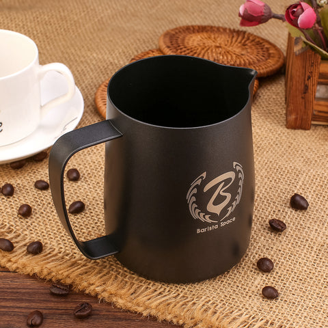 Stainless Steel Coffee Pitcher Cup With Scale Latte Art Cup - Temu