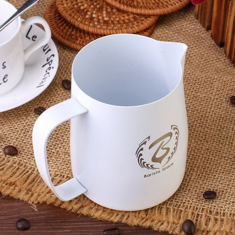 150/350/600/1000ml Stainless Steel Coffee Pot Latte Cup Latte Milk Jug Cup  Kitchen Bar Tool Accessories