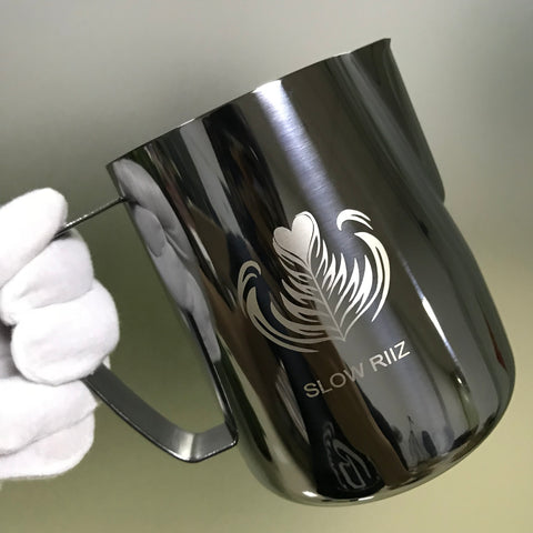 Customize Milk Frother Pitcher Jug – BaristaSpace Espresso Coffee Tool  including milk jug,tamper and distributor for sale.