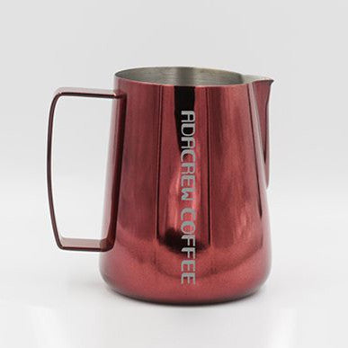 Ada Crew 3.0 milk pitcher > With Customize Logo Red + 2pcs art 