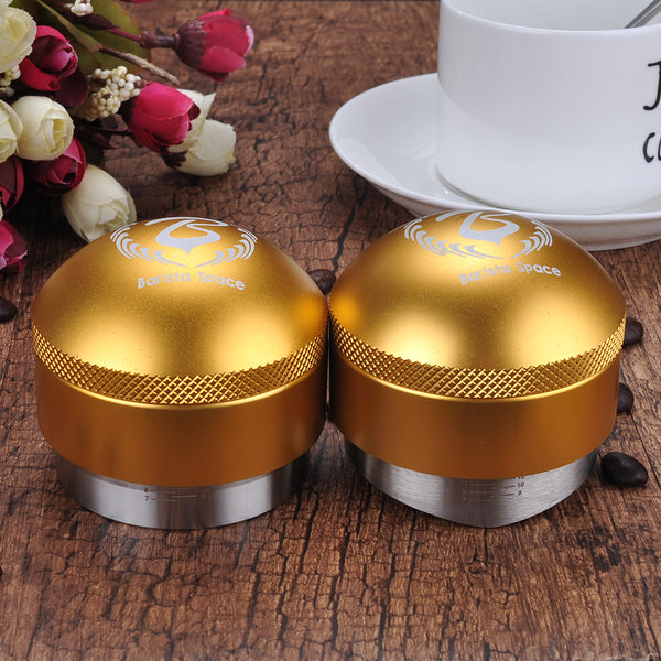 58mm Coffee Tamper Set Distribution Tool And Palm Tamper With Stripe(C1+C2)