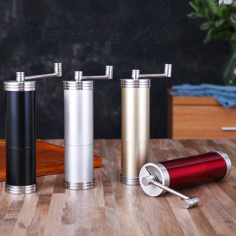 Mini Manual Coffee Grinder – BaristaSpace Espresso Coffee Tool including  milk jug,tamper and distributor for sale.