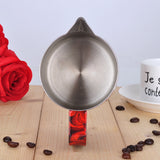 Espresso Coffee Frothing jug- BaristaSpace 1.0 Plus Red Rose Style